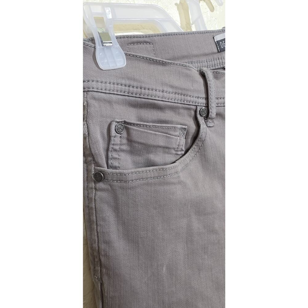 Depart West Jeans Mens 28x32 Seeker Taper Performance Stretch Green Grey Khaki - Picture 4 of 6